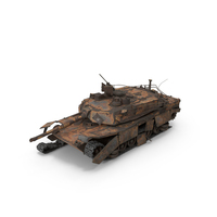 Main Battle Tank Destroyed PNG & PSD Images
