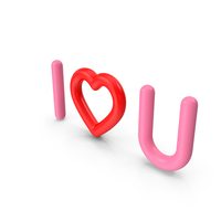I Love You PNG & PSD Images