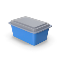 Blue Food Container PNG & PSD Images