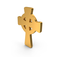 Gold Cross Icon PNG & PSD Images