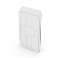 Monochrome Mobile Phone Sim Card PNG & PSD Images