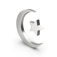 Silver Islamic Symbol PNG & PSD Images