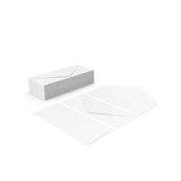 Small Rectangular Envelopes With Flap PNG & PSD Images