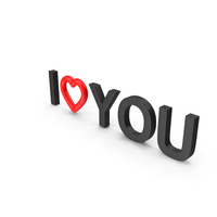 I Love You Balloons PNG & PSD Images