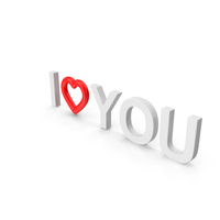 I Love You PNG & PSD Images
