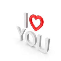 I Love You PNG & PSD Images