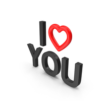 I Love You PNG & PSD Images