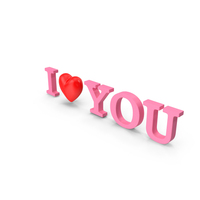 I Love You PNG & PSD Images