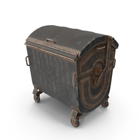 Metal Garbage Container Iron PNG & PSD Images