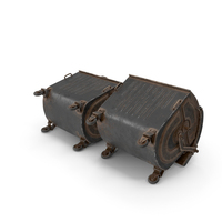 Metal Garbage Containers Iron PNG & PSD Images