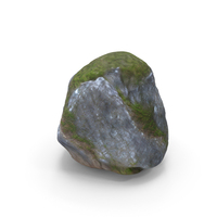 Stone With Moss On Top PNG & PSD Images