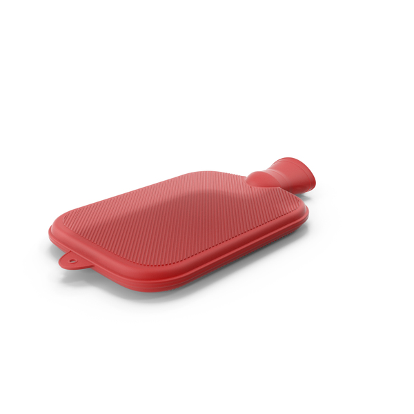 Red Rubber Heat Water Bag PNG & PSD Images