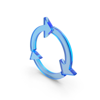 Glass Loading Icon PNG & PSD Images