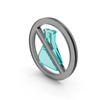 Glass No Chemicals Icon PNG & PSD Images