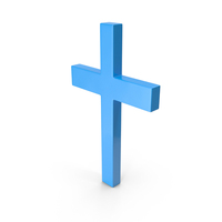 Blue Christian Cross PNG & PSD Images