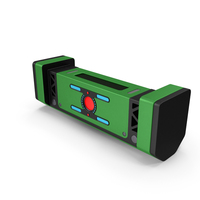 Scifi Element Green PNG & PSD Images