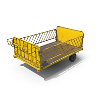 Dirty Baggage Dolly PNG & PSD Images