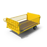 Clean Baggage Dolly PNG & PSD Images