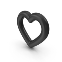 Black Heart PNG & PSD Images