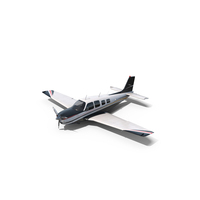 Flying Beechcraft Bonanza Plane PNG & PSD Images