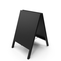 Rustic Chalkboard Sign Black Clear PNG & PSD Images