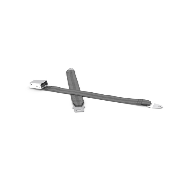 Airplane Seat Belt Type A Grey PNG & PSD Images