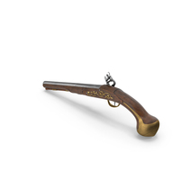 Flintlock Horse Pistol PNG & PSD Images