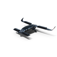 Flying Taxi Black PNG & PSD Images