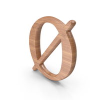 Wood Empty Set Math Symbol PNG & PSD Images