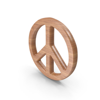 Wood Peace Symbol PNG & PSD Images