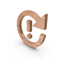 Wood Recurring Alert Symbol PNG & PSD Images