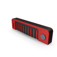 Scifi Weapon Part Red PNG & PSD Images