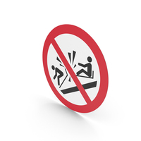 Do Not Ram Into Toboggans Sign PNG & PSD Images