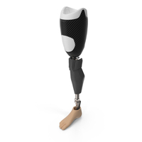 Above Knee Prosthetic Leg PNG & PSD Images