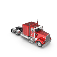 Kenworth W900 Tandem Truck PNG & PSD Images