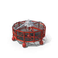 Offshore Ocean Fish Farming Facility PNG & PSD Images