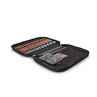 Black Sewing And Knitting Kit PNG & PSD Images