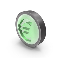 Glass Coin Euro Money PNG & PSD Images