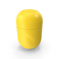 Closed Light Kinder Egg Plastic Container PNG & PSD Images