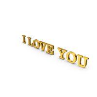 I Love You PNG & PSD Images