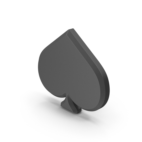 Black Spade Symbol PNG & PSD Images