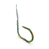 Colored Cable B Small PNG & PSD Images
