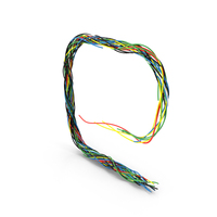 Colored Cable E Small PNG & PSD Images