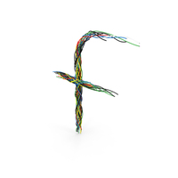 Colored Cable F Small PNG & PSD Images