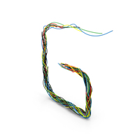 Colored Cable G PNG & PSD Images