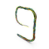 Colored Cable G Small PNG & PSD Images
