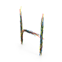 Colored Cable H PNG & PSD Images