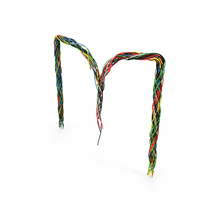 Colored Cable M PNG & PSD Images
