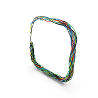 Colored Cable O Small PNG & PSD Images