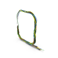 Colored Cable Q PNG & PSD Images